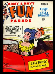 Army & Navy Fun Parade #92 Harvey File Copy Digest Comic 1959 FN-VF Golden Age - Picture 1 of 2