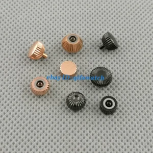 Reloj de recubrimiento de PVD oro rosa/negro ajuste corona movimiento ETA 6497/6498 gaviota ST36 - Imagen 1 de 12