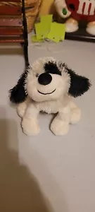 Ganz Webkinz Lil Kinz Black & White Cheeky Dog HS192 Stuffed Animal Toy NO CODE - Picture 1 of 5