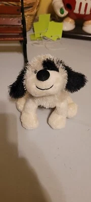 Ganz Webkinz Lil Kinz Black & White Cheeky Dog HS192 Stuffed Animal Toy NO CODE - Image 1 of 4