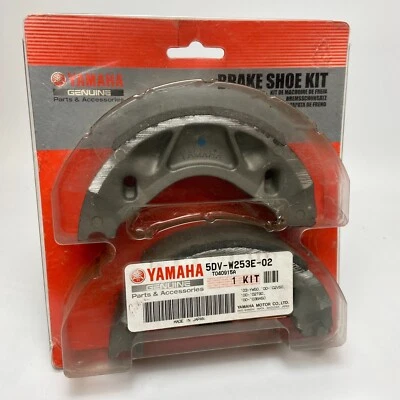 YAMAHA REAR BRAKE PAD SET 5DV-W253E-02-00 ZUMA 50 2003-2011 MADE IN JAPAN CA - Image 1 of 2