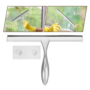 Glass Wiper Shower Squeegee With Hook Household Supplies - Picture 1 of 12