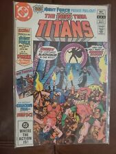 NEW TEEN TITANS 21 1ST BROTHER BLOOD 1982 WOLFMAN PEREZ NIGHT FORCE. (R2)