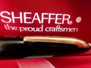 π΄ SHEAFFER'S penna stilografica CP H-M pennino ORO snorkel fill scrive vintage - Picture 1 of 14