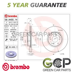 Brembo Front Brake Discs Fits Honda Civic 2005- FR-V 2004- Stream 2001- - Picture 1 of 4