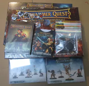 D22C40 WARHAMMER QUEST SILVER TOWER HAMMERHAL + FIGURINE + CARTES + COLLECTOR - Bild 1 von 11