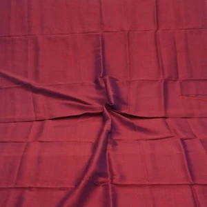 Vintage Purple Dual Tone 100% Silk Handloom Sari Remnant 3YD Craft Fabric Scrap - Picture 1 of 4