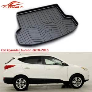 Alfombrilla de maletero de coche revestimiento de carga bandeja de piso alfombra antideslizante para Hyundai Tucson 2010-15 - Imagen 1 de 6
