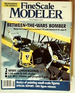 FineScale Modeler Magazine November 1994 mbox3410/f Between the wars bomber - Picture 1 of 1