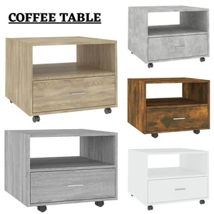 Mesa de Centro con Cajón Almacenamiento Sofá Mesa de Té Lateral Mueble de Salón - Imagen 1 de 36