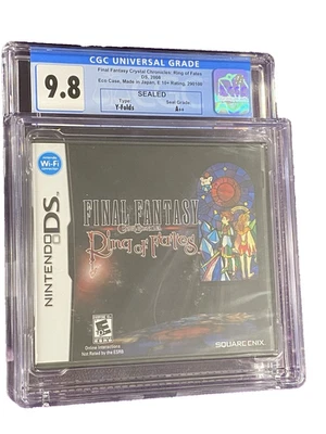 CGC 9.9 A++ Grade / Final Fantasy Crystal Chronicles (Nintendo DS) / NEW Sealed - Image 1 of 4