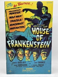 2001 UNIVERSAL STUDIOS MONSTERS, SIDESHOW, 12" FIGURE HOUSE OF FRANKENSTEIN, NIB - Picture 1 of 13