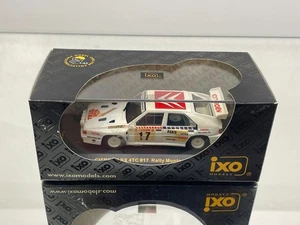 IXO MODELS RAC069 CITROEN BX 3TC MONTE CARLO 1986 #17 -WHITE 1:43- GOOD IN BOX - Picture 1 of 8