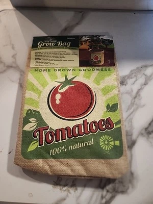 Panacea Tomato 20 Gallon /80 quart Burlap Grow Bag Planter Container Deck Garden - Image 1 of 4