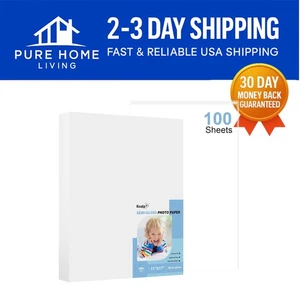 100 Sheets of Koala 11x17 Semi-Gloss Photo Paper - Perfect for All Your Prints - Picture 1 of 9