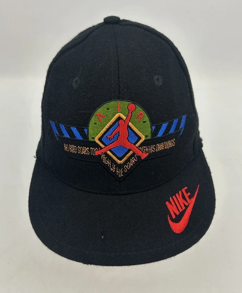 Vintage Nike Air Jordan Legendary Jumpman YOUTH Snapback Cap Hat - Image 1 of 4