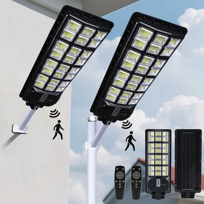 Lámpara de calle solar comercial 1000000LM LED de anochecer a amanecer para exteriores Foto 1 de 4
