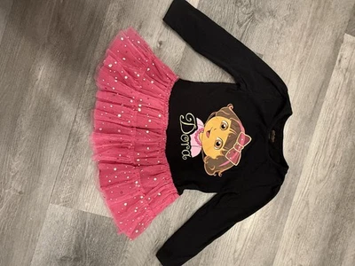 Camisa Dora Descatalogada con Tutú Bordado Niñas Foto 1 de 4