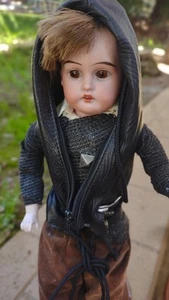 MUÑECA CABEZA BISQUE ANTIGUA ALEMANIA MARCADA 1776 C.O.D. 7/0 D.E.P/CUERPO ARTICULADO 13"" - Imagen 1 de 24