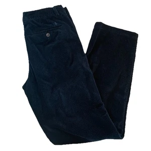 Polo Ralph Lauren Navy Blue Corduroy Pants Boy’s Youth Size 16 (28x28) - Picture 1 of 15