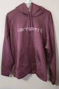Sudadera con Capucha CARHARTT Mujer 2XL (20) Granate Rojo Borgoña Force Extremes - Imagen 1 de 9