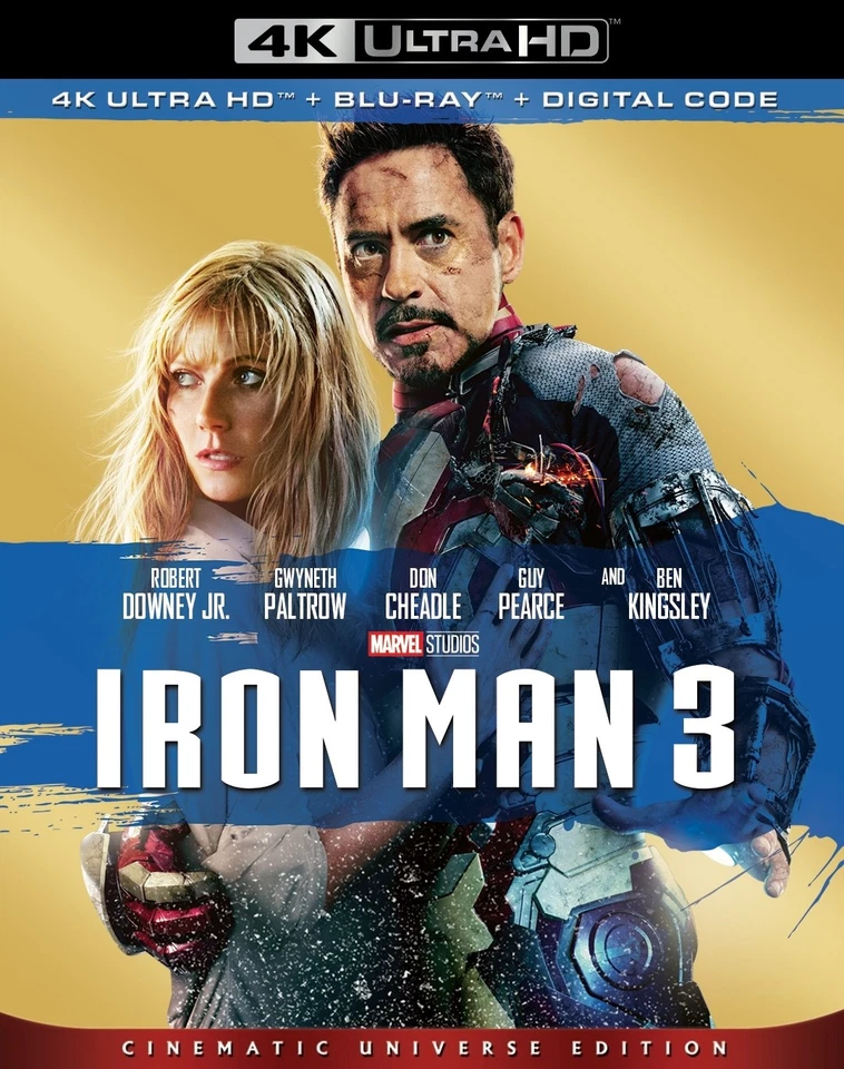 Iron Man 3 (4K / Blu-ray + Digital) New Foto 1 de 4