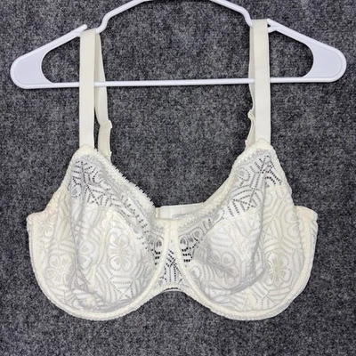 Simone Perele Bra Womens Size 34G White  Asta Triangle Brallete - Image 1 of 4