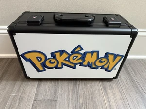 Pokémon Graded Card Case Box PSA/BGS Slabs Storage TSA Locks 4 Row - Picture 1 of 4