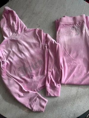 Conjunto de 2 piezas de chándal de terciopelo para mujer Juicy Couture Y2K estrás XS-XL nueva selección Foto 1 de 4
