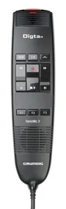 GRUNDIG Digta SonicMic 3 Classic: USB-Diktiermikrofon für klare Aufnahmen - Bild 1 von 9
