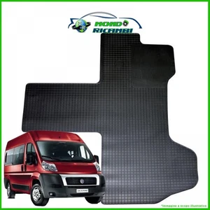 Carpet - Rubber Mats Black For Fiat Ducato III From 2006 A 2021 - Imagen 1 de 8