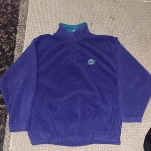 1998 Pro Edge Utah Jazz 1/4 Zip Pull Over Vintage Purple XL - Bild 1 von 16