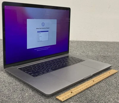 Apple MacBook Pro A1707 MPTT2LL/A 2017 15.4" i7-7820HQ 16GB RAM 512GB NVMe As Is - Image 1 of 4