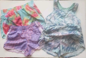 Champion All In Motion Youth Big Girl 7/8 Tank Top & Shorts Set Running Exercise - Picture 1 of 9