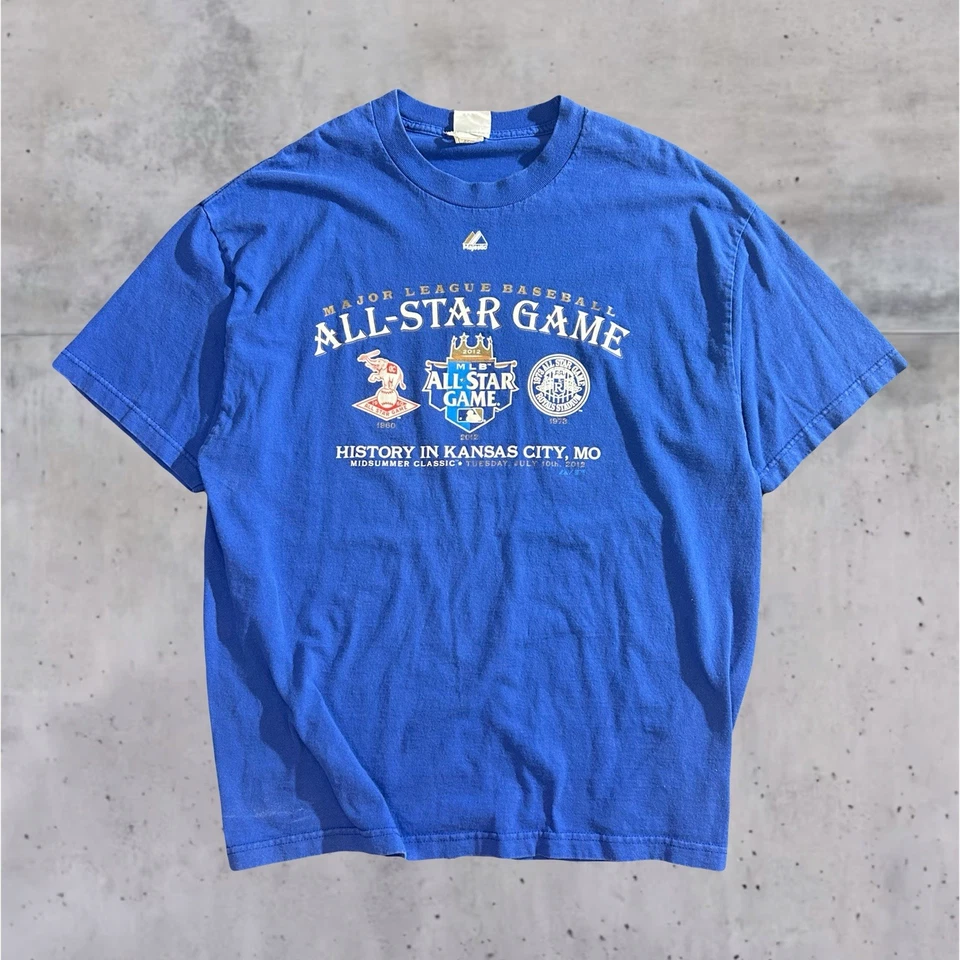 Camiseta Vintage Azul Kansas City Royals MLB Juego de Estrellas Foto 1 de 1