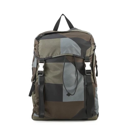 PRADA Backpack Nylon Khaki/Multicolor 2VZ062 - Image 1 of 4