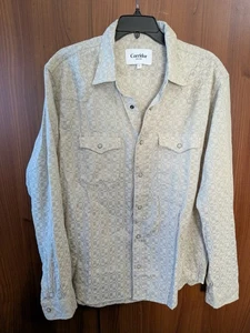 Herren Corridor Pearl Snap Western Hemd Strukturiert L Large - Bild 1 von 10