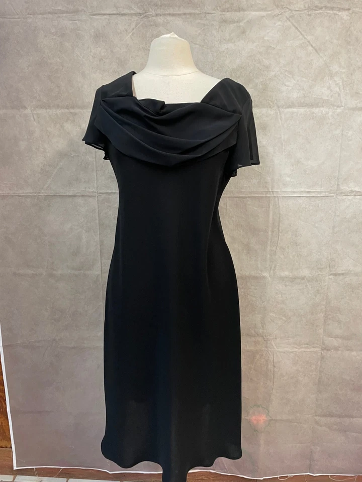 S.L. Fashions Women's Dress Black Size 14 - Image 1 of 4