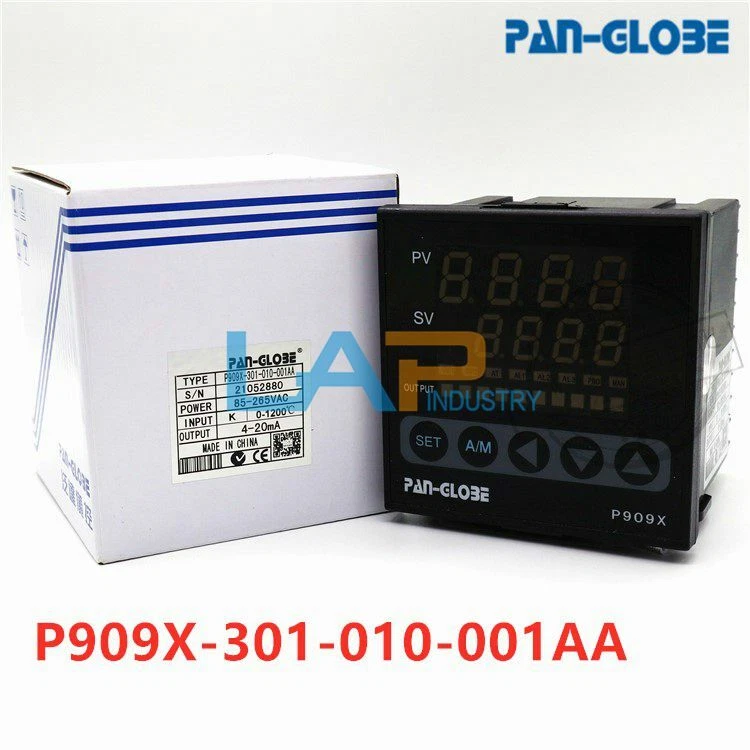 Nuevo para controlador de temperatura PAN-GLOBE P909X-301-010-001AA 85-265VAC K 4-20mA Foto 1 de 1
