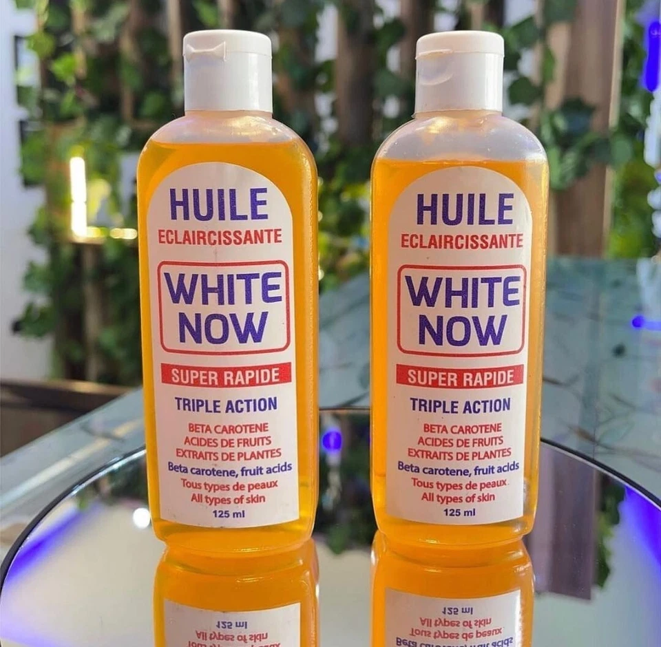 White Now Oil/Serum Triple Action With Beta Carotene & fruit Acids 125ml x1.