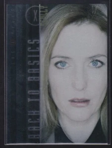 2008 Inkworks The X-Files I Want To Believe Back to Basics Foil Card BB-2 Scully - Picture 1 of 3