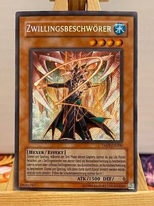 Zwillingsbeschwörer TAEV-DE000 Secret Rare Deutsch VG YUGIOH - Bild 1 von 1