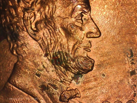 2000-P Lincoln Memorial Penny DOUBLED MOUTH ERROR! Cover