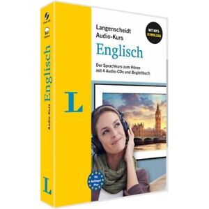 ENGLISCH lernen ohne Buch - Anfänger-Sprachkurs mit 4 Audio-CDs + Begleitheft