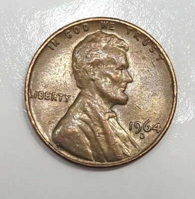 1964-D Lincoln Memorial Penny Double Die Obverse - Image 1 of 4