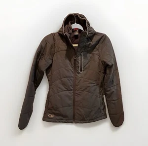 Outdoor Research Womens Winter Ferossi Hoody XS Black Full Zip Coat Ski Jacket - Picture 1 of 9