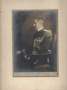 Foto del contraalmirante Paul Henry Bastedo firmada a mano por fotógrafo famoso, VANDYK - Imagen 1 de 4