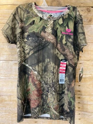 MOSSY OAK Break-Up Country Short Sleeve T-Shirt Tee CAMO Women's 2 💗 NWT 💗 - Image 1 of 4