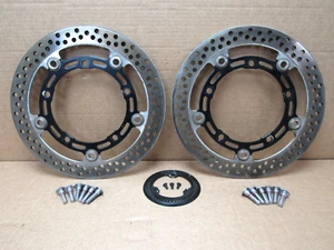 Kawasaki Z900 RS 2019 2,855 miles front brake disc rotors pair (5599) - Picture 1 of 15