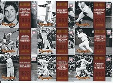 2012 Panini Cooperstown HIGH PRAISE Complete Insert Set #1-20 RIPKEN RYAN BRETT